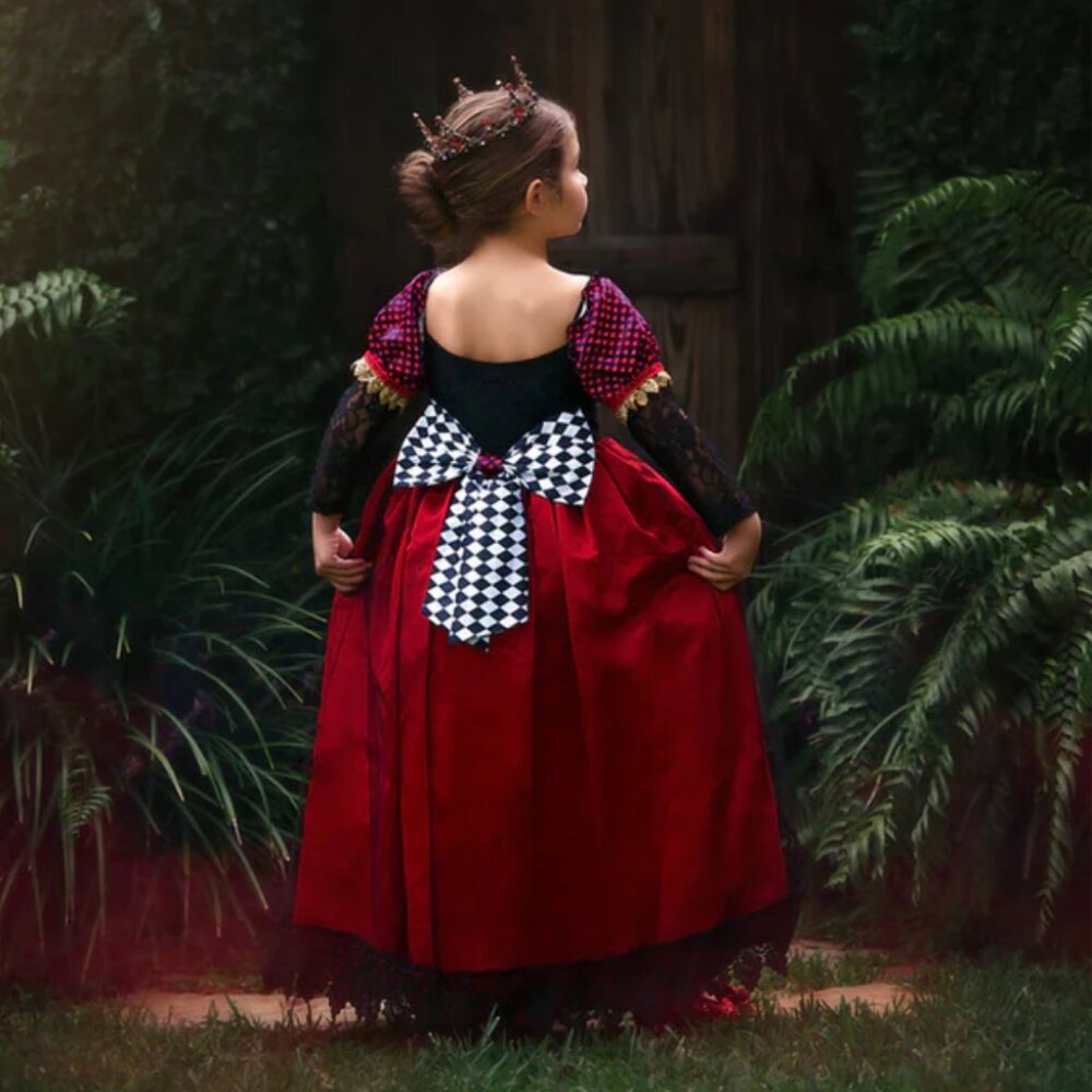Trish Scully QUEEN OF HEARTS GIRLS COSTUME 6 - Picture 2 of 6